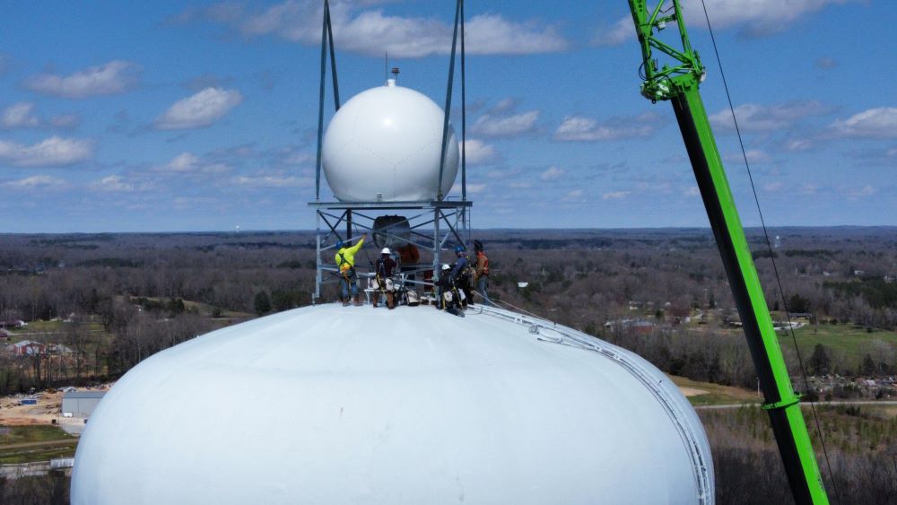 Climavision Radar installed in Camden TN